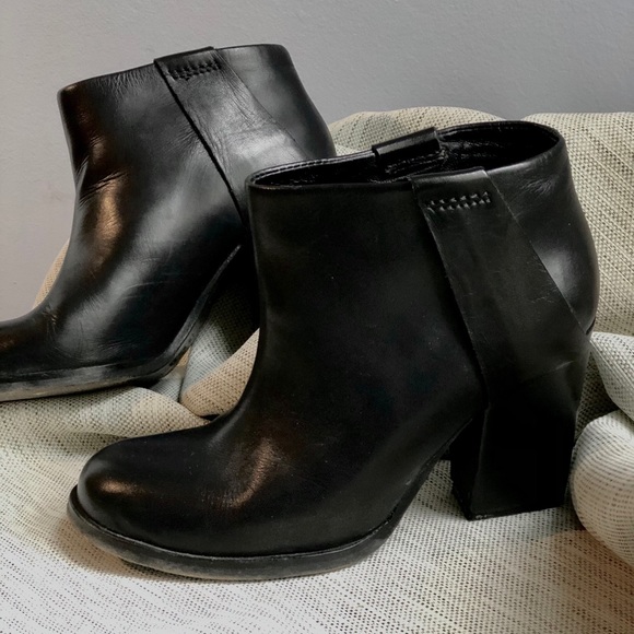 Surface To Air Harness Leather boot Sz 7 - Picture 3 of 5